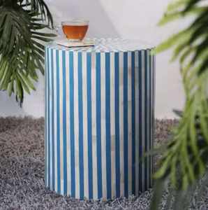 โต๊ะกาแฟเรซิ่นฝังกระดูก ลายดอกไม้ ดีไซน์ทันสมัย ทาสีด้วยมือ เป็นมิตรกับสิ่งแวดล้อม เหมาะสำหรับห้องนอน ห้องนั่งเล่น อพาร์ทเมนต์ - Product Image 5