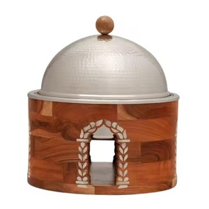 Magnifique réchaud de buffet en métal qui améliore la clarté de la présentation des aliments, conçu pour la performance et le style. - Product Image 6