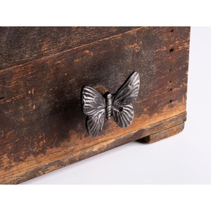 Caja de Madera de Pino para Cuentas de Oración, Estilo Vintage, Patina Envejecida, Acabado Nogal Desgastado, Venta al Por Mayor - Product Image 3