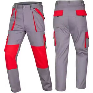 Pantalones Cargo para Hombre de Lona de Alta Calidad, Color Oscuro, Ecológicos, de Secado Rápido, con Cordón Ajustable en la Cintura y Bolsillos Laterales - Product Image 4