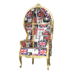 Chaises de trône modernes en bois massif or et argent pour hôtel, mobilier de mariage fabriqué en Indonésie - Product Image 3