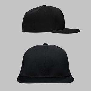 หมวกเบสบอลไม่มีโครงสีดำ6แผงหมวกกีฬาแบบไม่มีโครงสร้างผ้าคอตตอนปักโลโก้ได้ตามต้องการสำหรับผู้ชายผู้หญิง - Product Image 4