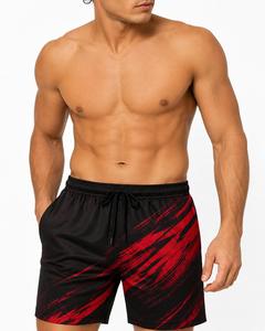 Shorts Homme Personnalisés à Devant Uni, Dernière Tendance, Vente en Gros, Tenue Décontractée, Légers, Fermeture à Cordon, Respirants, en Polyester - Product Image 5