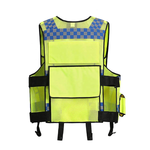 Lightweight Mesh Work Vest Reflective Utility Apparel with Multi Storage Pockets and Adjustable Fit - Product Image 3