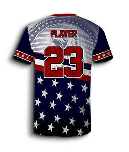 Maillot de baseball personnalisé pour jeunes en polyester à séchage rapide avec flux d'air complet aéré en couleur vêtements de sport de grande taille - Product Image 4