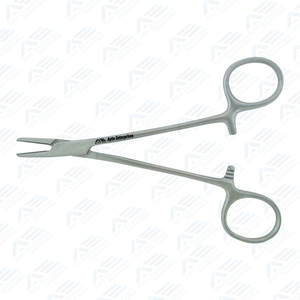 Instruments chirurgicaux droits lisses en acier inoxydable Porte-aiguille marron Porte-aiguille marron Acier inoxydable de haute qualité - Product Image 6