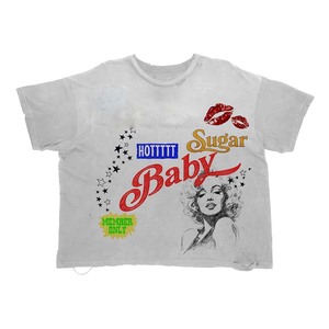 Camiseta de Mujer con Lavado Ácido, 180 GSM, Algodón Premium, Color Beige Vintage, Estampado Gráfico, Logotipo Personalizado, Transpirable - Product Image 4