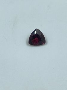 Pierre de grenat rhodolite naturelle de qualité supérieure, pierre précieuse en vrac, taille triangulaire, 1,76 carats, pour la fabrication de bijoux - Product Image 4