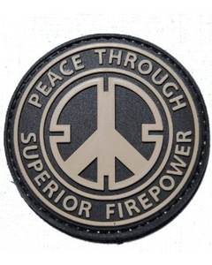 Parches de moral 3D de PVC personalizados de servicio rápido, insignias de goma impermeables con gancho y bucle, parche de goma de PVC - Product Image 3