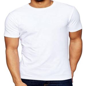 เสื้อผ้าลำลองของผู้ชายเสื้อยืดแขนสั้นผ้าฝ้าย100% ระบายอากาศได้ดีพิมพ์ลายสีทึบ - Product Image 1