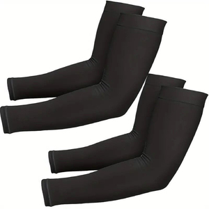 Manchons de bras de sport pour hommes, respirants, pour cyclisme, course à pied, protection solaire, personnalisables - Product Image 2