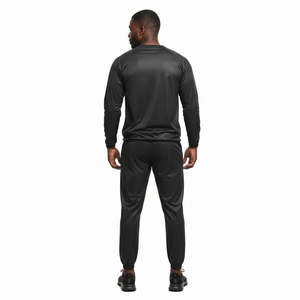 Traje de Sauna Personalizado OEM, Tela de Poliéster y PVC, Traje para Sudar, para Pérdida de Peso, Gimnasio, Ropa Deportiva, Fabricante y Proveedor - Product Image 2