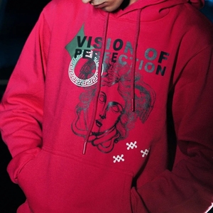 Sudaderas con Capucha Largas de Forro Polar Bordadas Personalizadas de Moda Otoño/Invierno Y2K, Sudaderas Holgadas Cómodas para Mujer - Product Image 4