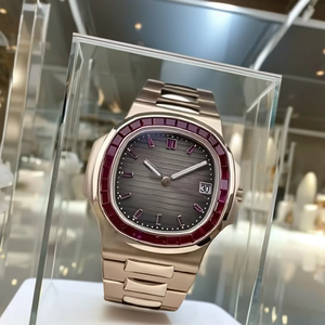 Reloj de Pulsera de Lujo con Mecanismo Automático, Cristal de Zafiro y Logotipo Personalizado - Product Image 1