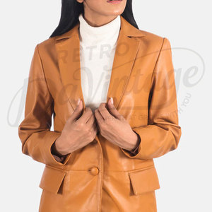 Women's <b>Leather</b> <b>Jacket</b> Women Dark Green Genuine <b>Leather</b> Hooded <b>Jacket</b> Slim Fit Removable Hood Premium Sheepskin Casual Winter - Product Image 6
