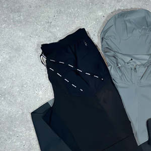 Ensemble de survêtement coupe-vent pour homme, tendance, avec fermeture éclair, en polyester et nylon, OEM, deux pièces, veste et pantalon de jogging - Product Image 4