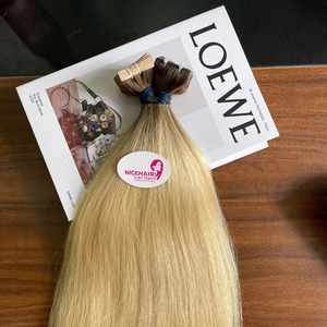 Extensiones de cabello Remy vietnamita con cinta con onda recta sedosa súper dibujada Doble - Product Image 3