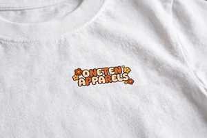 ONETEN APPARELS Camiseta de Algodón 100% para Mujer, Corte Regular, Cuello Redondo, Manga Corta, Estampado Digital, Informal, para Primavera - Product Image 5