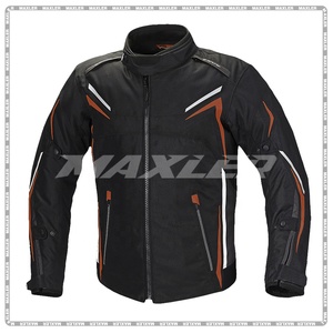 Heavy Duty Sportswear Motorcycle Waterproof Windproof Black Motocross Cardura Textile Unisex Long Sleeve <b>Jackets</b> 2025 All - Product Image 1