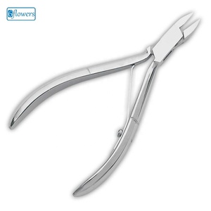 Coupe-ongles professionnel à lames droites en acier, pince à ongles incarnés, outil de beauté, utilisation manuelle - Product Image 1