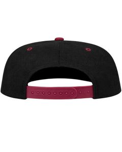 Customized Black Red <b>Flat</b> Brim Snapback <b>Cap</b> For Men Women Adjustable Cotton Baseball Hat Casual Streetwear Premium Quality - Product Image 2