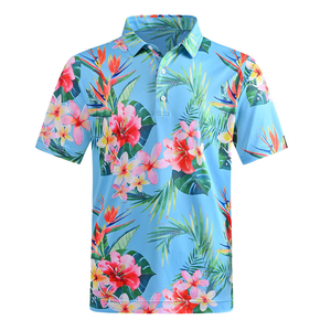 Camiseta Polo de Golf de Manga Corta con Logotipo Personalizado, Diseño de Poliéster y Elastano, Estampado por Sublimación, Ajuste Muscular - Product Image 4