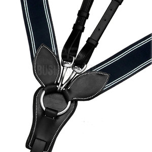 Elegante pechera para caballo de calidad artesanal, adecuada para la equitación diaria y el entrenamiento ecuestre. - Product Image 2
