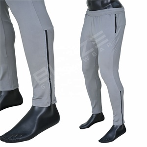 กางเกงวอร์มเล่นกีฬาสำหรับผู้ชายกางเกงวิ่งลายทางทรงตรงโค้งตรงมีโลโก้ออกแบบได้ตามต้องการ - Product Image 1