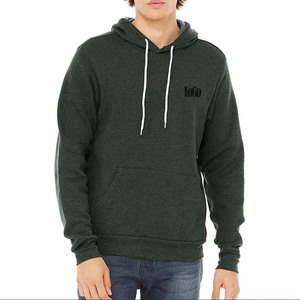 เสื้อฮู้ดดี้ผู้ชายแบบขายส่ง ผลิตตามสั่ง (OEM) ผ้าฝ้ายทรงโอเวอร์ไซส์ แบบสวมหัว ผ้าเฟรนช์เทอร์รี่เนื้อหนา - Product Image 1