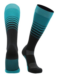 Polyester Athletic Socks Custom Made Logo Packaging Anti <b>Slip</b> Running Long Stocking Plus Size Solid Color Sports Socks - Product Image 2
