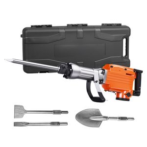 Martello Demolitore Elettrico 110V 2200W, 1400 BPM, con 6 Scalpelli e Set di Guanti - Product Image 1