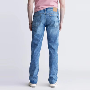 Jeans en denim pour hommes, style streetwear, couleurs blanches, prix bas, vente en gros de jeans pour hommes - Product Image 3