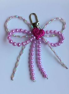 MD Handicrafts Designer Handmade Embroidery Beaded <b>Keychain</b> with Eco-Friendly <b>Customized</b> Pattern Elegant Bag Charm Premium Beads - Product Image 6