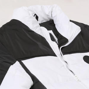 Veste d'hiver matelassée à capuche pour homme, personnalisable, OEM, avec rembourrage 100% polyester, écologique, respirante et à séchage rapide - Product Image 4