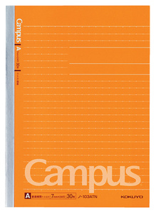 สมุดโน้ตพิมพ์ลายจุด A-Ruled GS02-G5 UV ของญี่ปุ่น KOKUYO Campus B5 ขนาด 7 มม. 30 แผ่น - Product Image 2