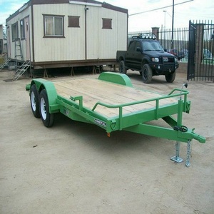 Remolque de Plataforma Industrial de Alto Rendimiento, Vehículo de Transporte de Carga de Tres Ejes, Construcción Robusta, de 1001 a 2000 kg - Product Image 2