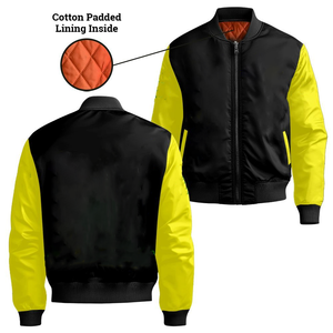 Chaqueta Bomber de Satén Personalizada con Logotipo Griego para Mujer, Chaqueta Universitaria con Cremallera y Logotipo Bordado, Abrigo Personalizado para Hermandades Griegas OEM - Product Image 1
