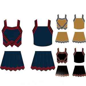 ชุดยูนิฟอร์มเชียร์ลีดเดอร์แขนยาวผ้าโพลีเอสเตอร์ 100% พิมพ์ลายดิจิทัลพร้อมโลโก้สั่งทำยอดนิยมล่าสุด - Product Image 5