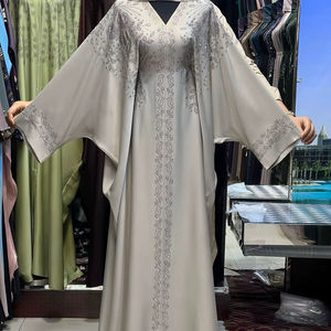 Nouvelle collection 2026 : Magnifique Abaya noire traditionnelle islamique pour femmes – Vêtements musulmans d'Arabie Saoudite et du Golfe - Product Image 1
