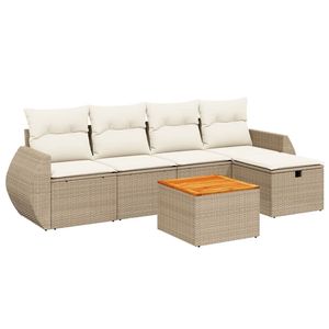 Set Divano da Giardino Beige - Product Image 2