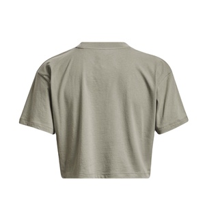 Ropa informal para mujer, Top corto de gran tamaño, Camisa de algodón, venta al por mayor, ropa de gimnasio transpirable, Top corto personalizado de alta calidad - Product Image 3