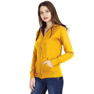 Chaqueta con Cremallera de Algodón Suave de Alta Calidad para Mujer, Sudadera con Capucha y Logotipo Personalizado, Informal para Invierno, Otoño y Primavera, Chaqueta con Cremallera, Ropa de Mujer - Product Image 3