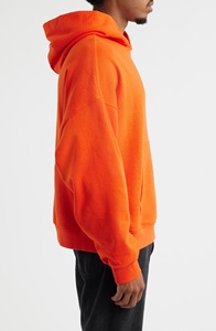 เสื้อฮู้ดดี้สตรีทแวร์ขายส่งสำหรับผู้ชาย ผ้าฝ้ายฟลีซเนื้อหนา - Product Image 3