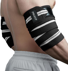 Bandes de coude souples personnalisables avec logo pour la musculation, réglables, protection professionnelle pour l'haltérophilie, fournisseur OEM - Product Image 5