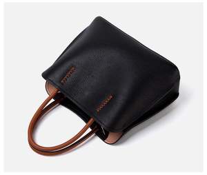 Bolso de Mano de Diseño para Mujer, Estilo Veraniego, Casual, Impermeable, con Forro de Cuero Genuino, Cierre de Cremallera y Correa Individual para Chicas - Product Image 6