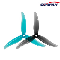 Hélices GEMFAN 5536-3 pour drones FPV, accessoires pour drones, hélices de 5 pouces pour drones FPV, Hurricane PC 3 pales à longue durée de vie