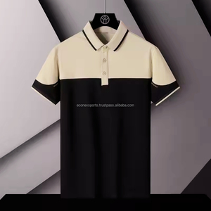 Camisetas Polo para hombre Econex Sports OEM Factory, camisetas de manga corta con cuello y logotipo bordado, precios al por mayor - Product Image 3