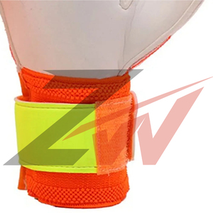 Guantes de Portero de Fútbol de Cuero Transpirables e Impermeables, Dedos Completos, Antideslizantes, Correa de Muñeca Ajustable, Color y Talla Personalizables - Product Image 6