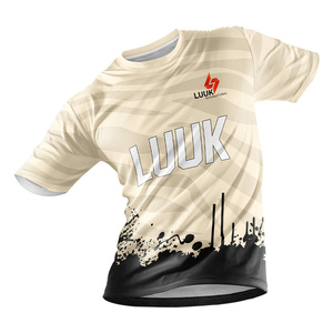 Camiseta Personalizable de Manga Corta con Estampado de Camuflaje para Hombre, Impresión por Sublimación, Secado Rápido, Cuello Redondo, Corte Regular - Product Image 4