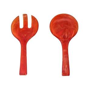 Luxury <b>Epoxy</b> <b>Resin</b> Serving Spoon Handmade Artistic Pattern Long Handle Decorative Kitchen Utensil For Dining <b>Table</b> Restaurant - Product Image 5